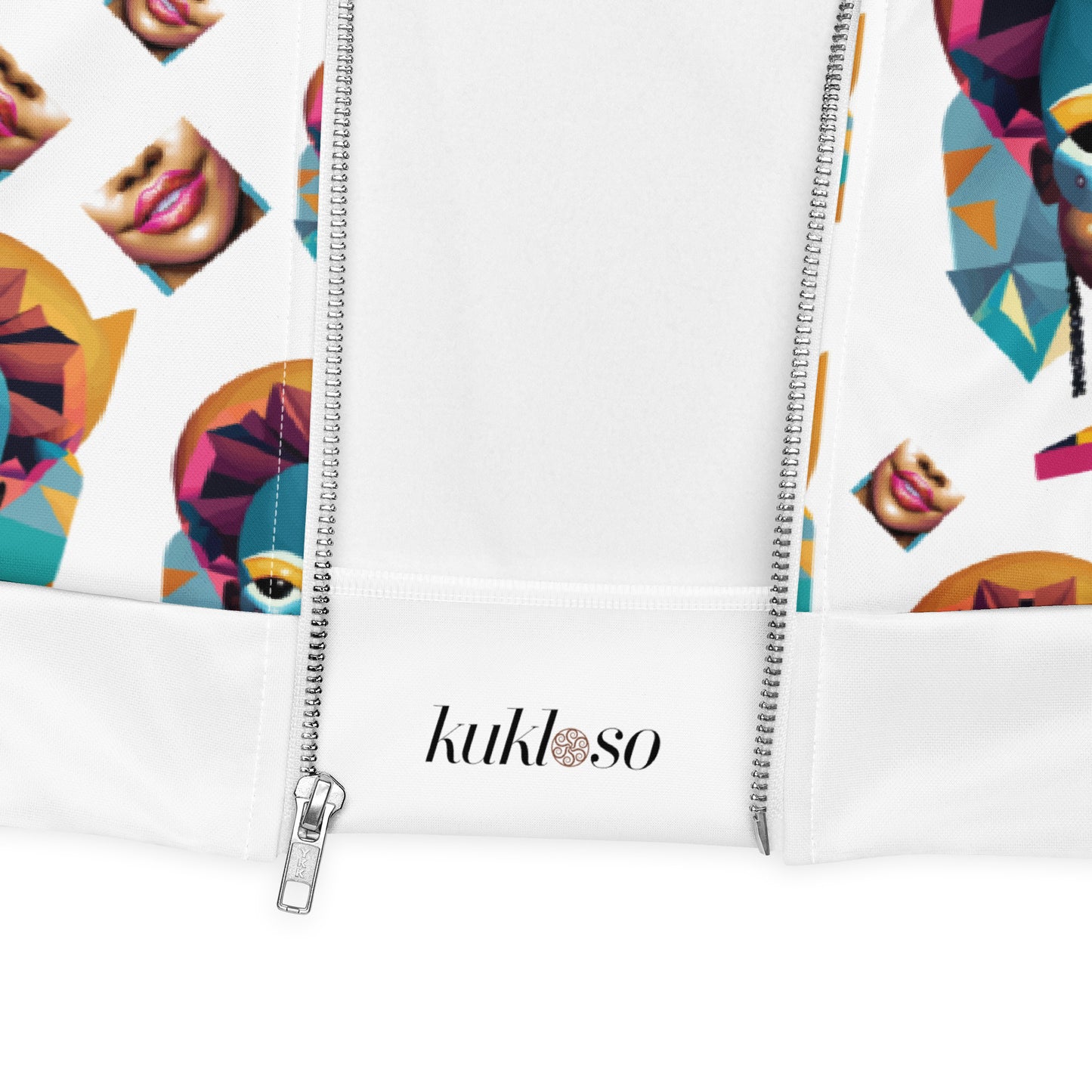 Unisex Bomber Jacket Kuklooso Smiling Faces No 1 - Free Shipping