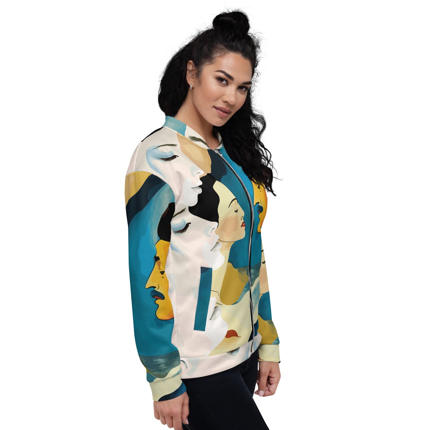 Unisex Bomber Jacket Kukloso Eastern Nights No 2 Free Shipping