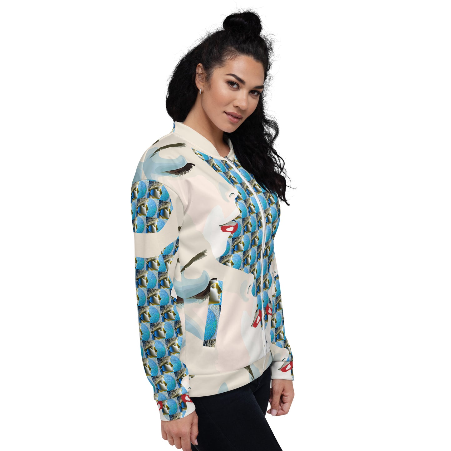 Unisex Bomber Jacket Kukloso Night Dreams No 1 Free Shipping