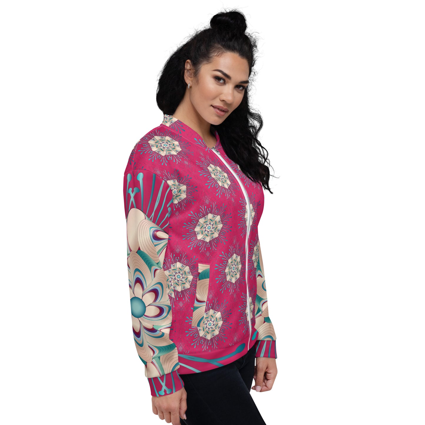 Unisex Bomber Jacket Kukloso Kuklos No 4303 Pattern - Free Shipping