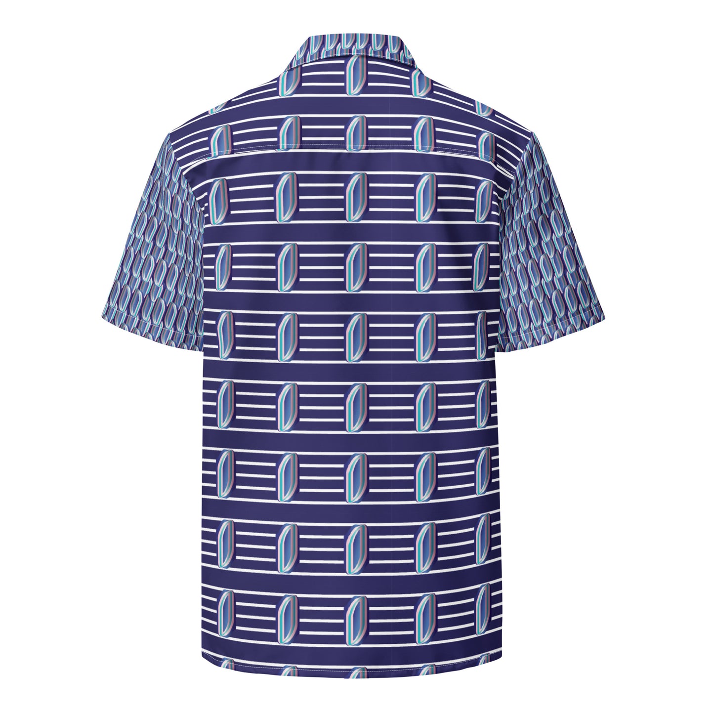 Unisex button shirt Kukloso Whimsical No 55 A - Free Shipping