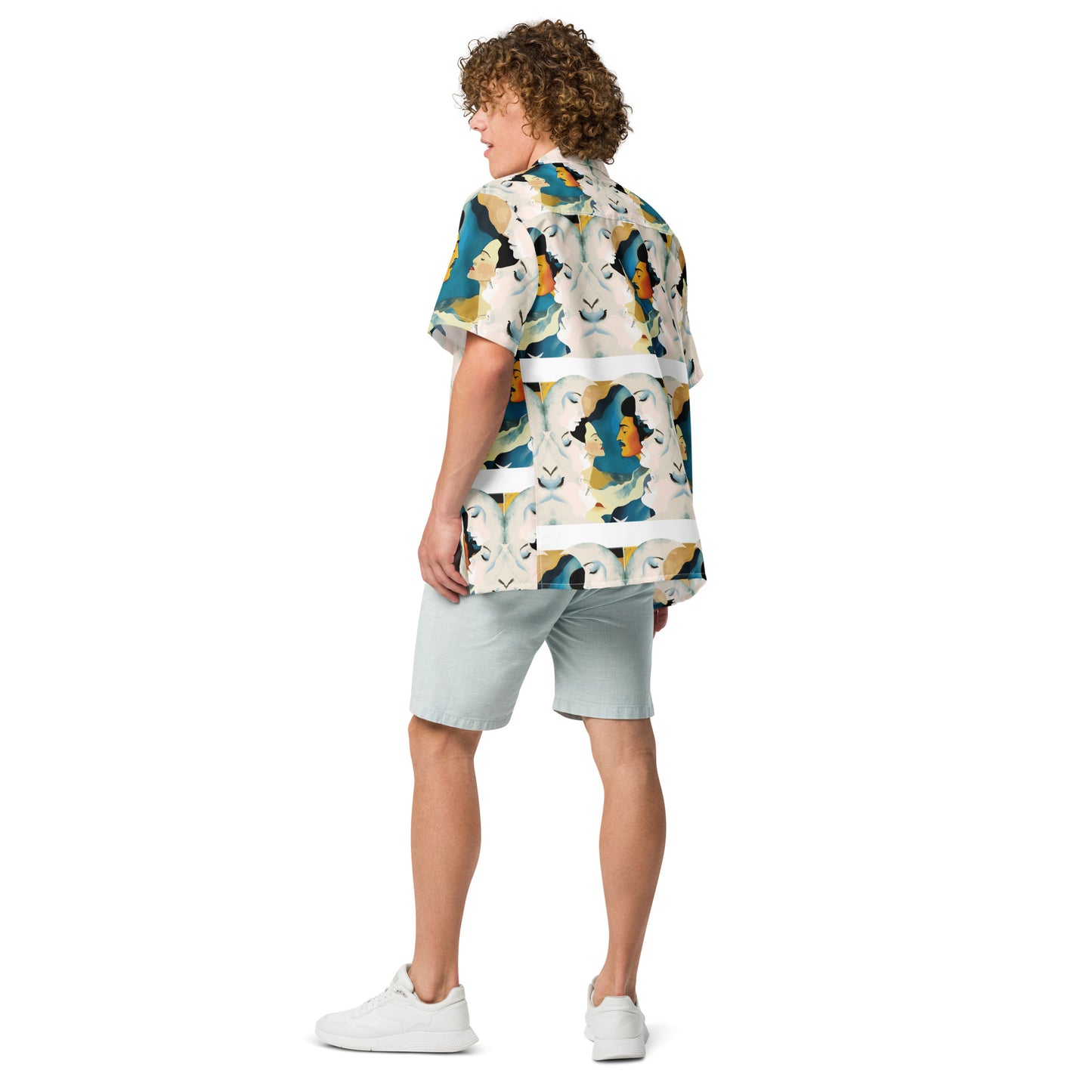 Unisex button shirt Kukloso Eastern Nights No 2 - Free Shipping - Free Shipping