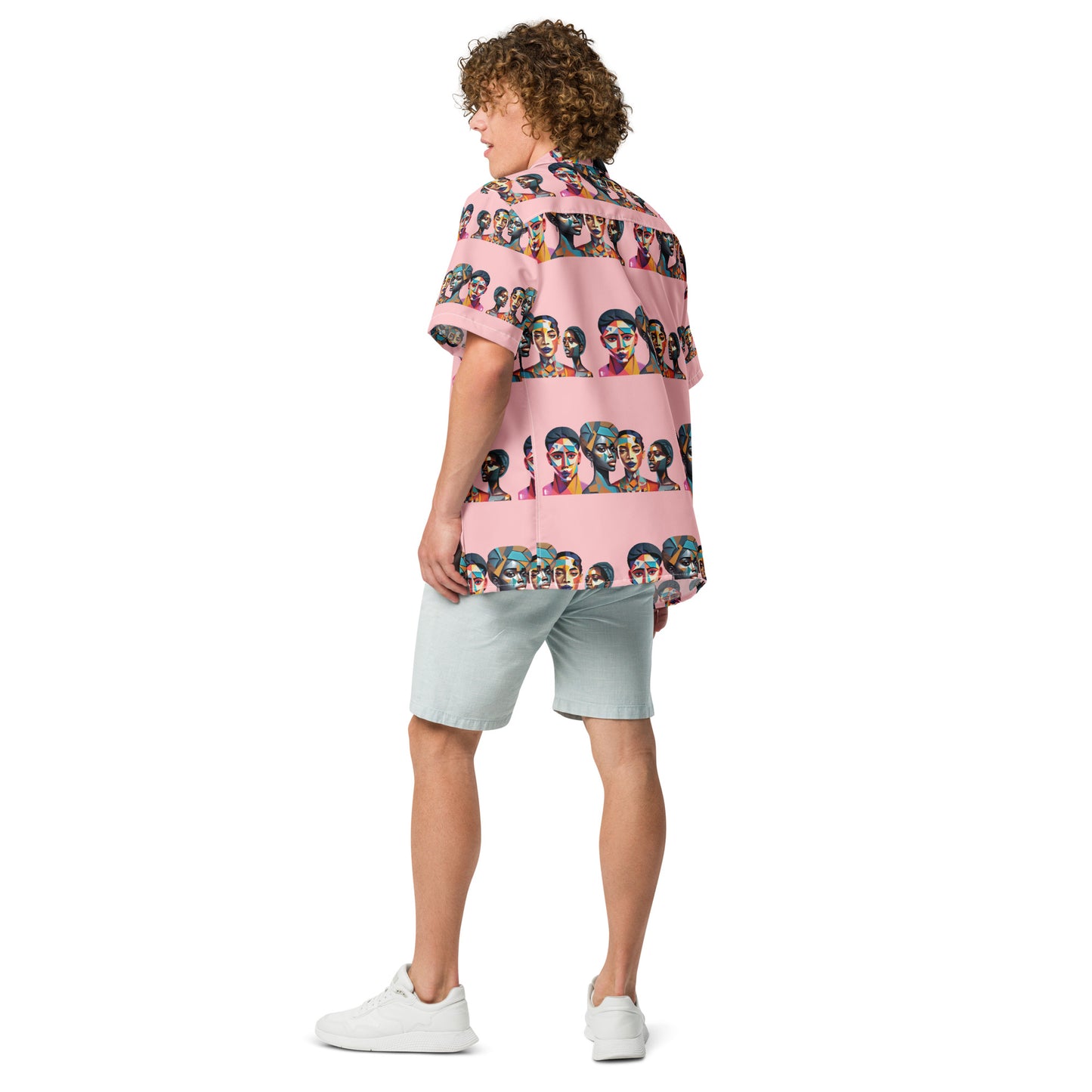 Unisex button shirt Kukloso The Four Ladies No 4 - Free Shipping