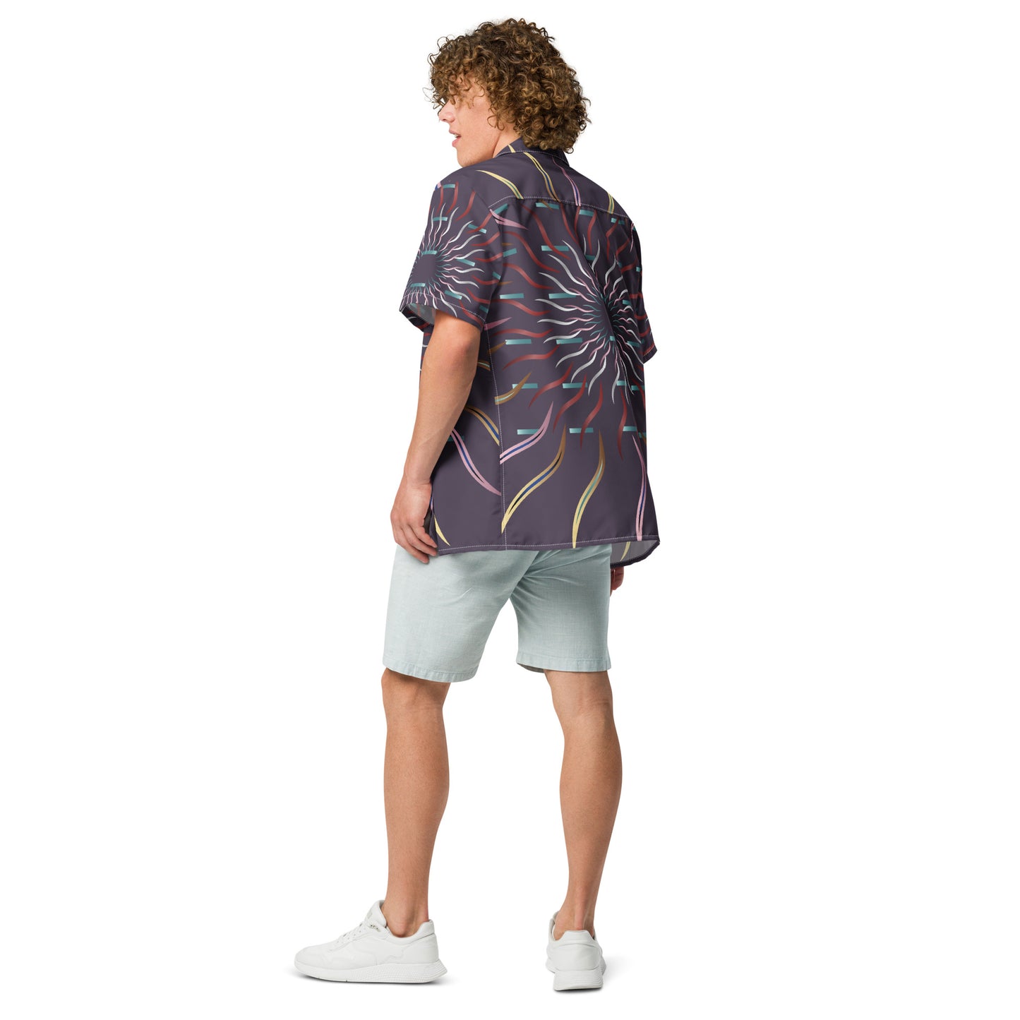 Unisex button shirt Kukloso Abstracticon No 32 - Free Shipping
