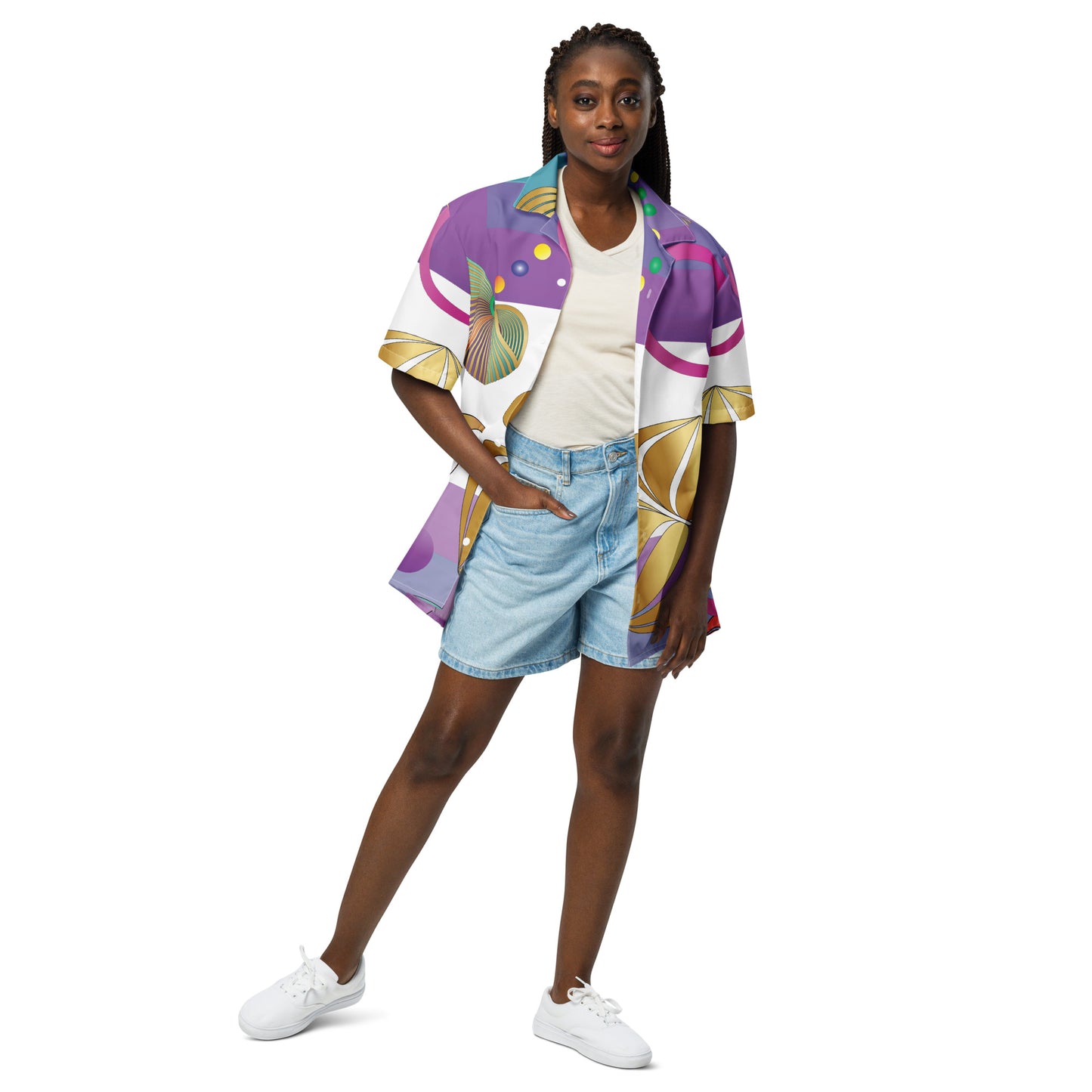 Unisex button shirt Kukloso No 4358 - Free Shipping