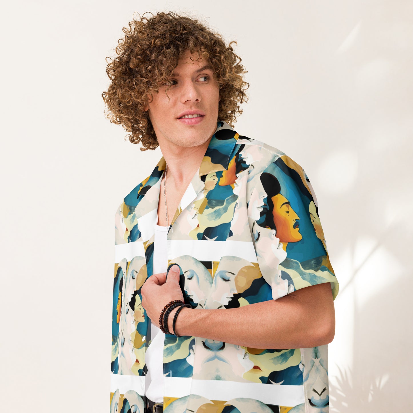 Unisex button shirt Kukloso Eastern Nights No 2 - Free Shipping - Free Shipping