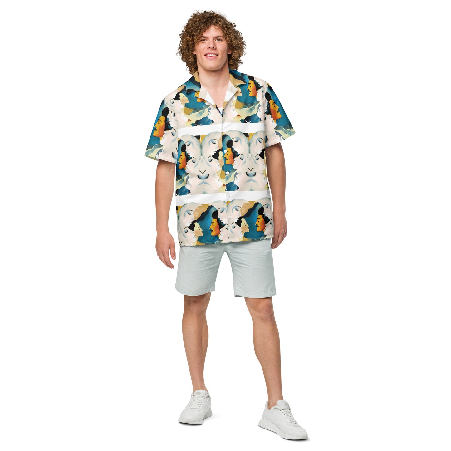Unisex button shirt Kukloso Eastern Nights No 2 - Free Shipping - Free Shipping