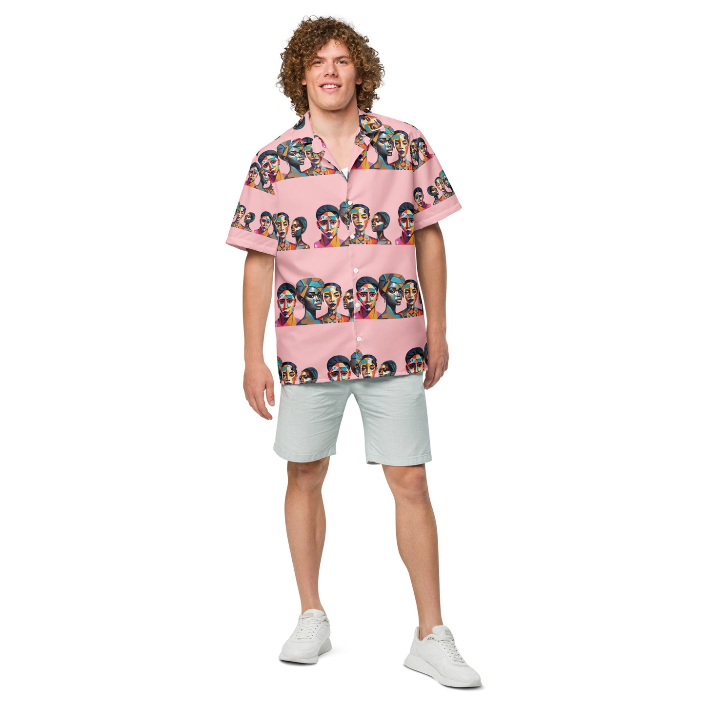 Unisex button shirt Kukloso The Four Ladies No 4 - Free Shipping