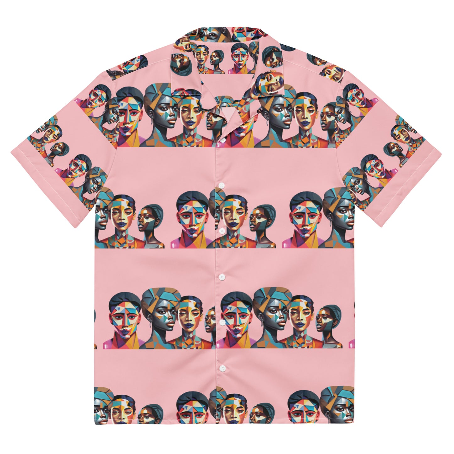 Unisex button shirt Kukloso The Four Ladies No 4 - Free Shipping
