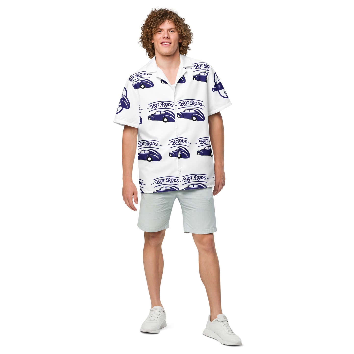 Unisex button shirt Kukloso Hot Rods 1940 - Free Shipping