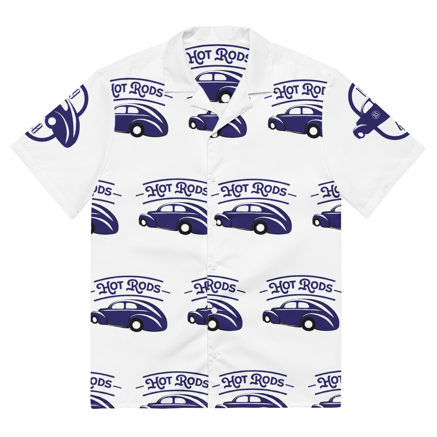 Unisex button shirt Kukloso Hot Rods 1940 - Free Shipping