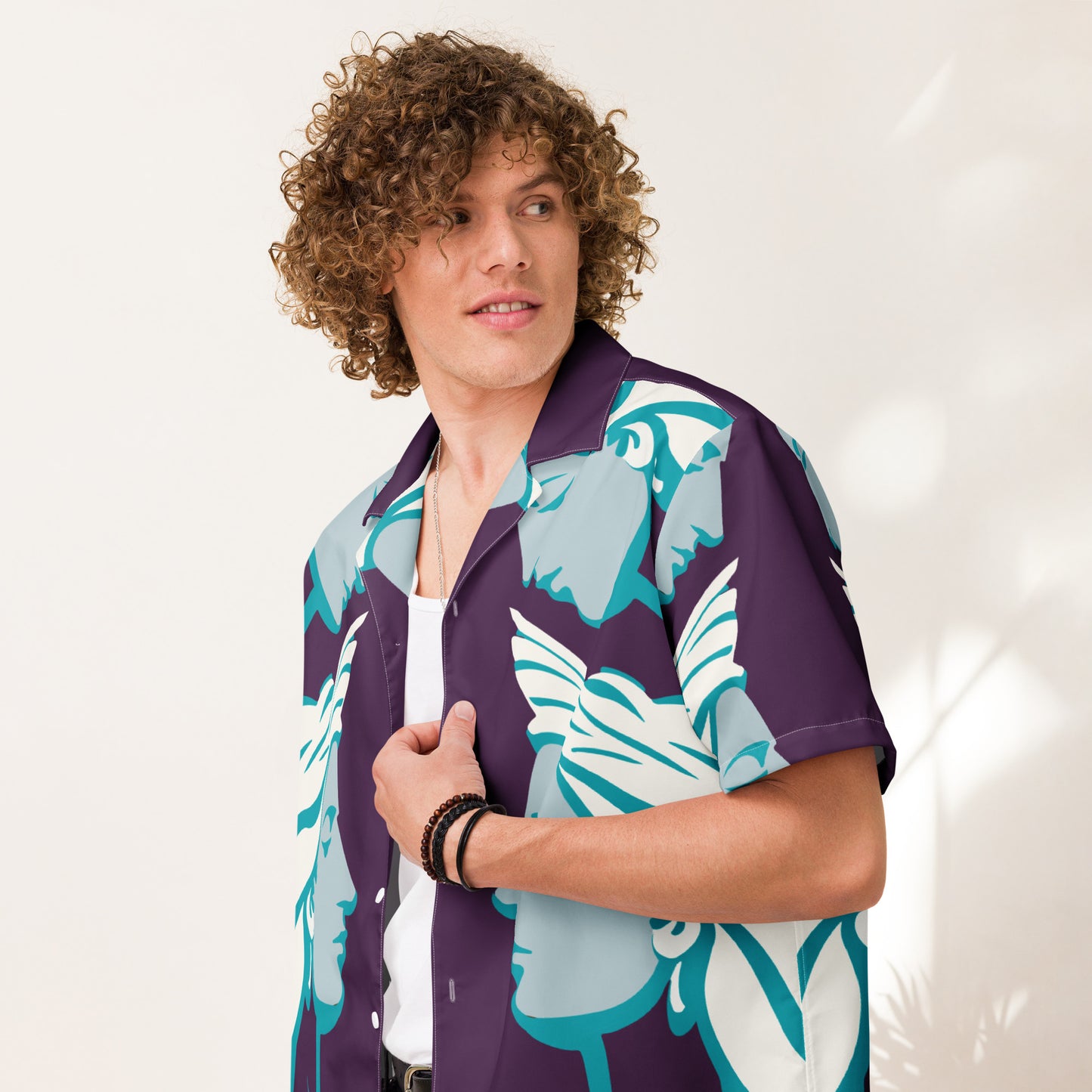 Unisex button shirt Kukloso The Sirens No 10 - Free Shipping