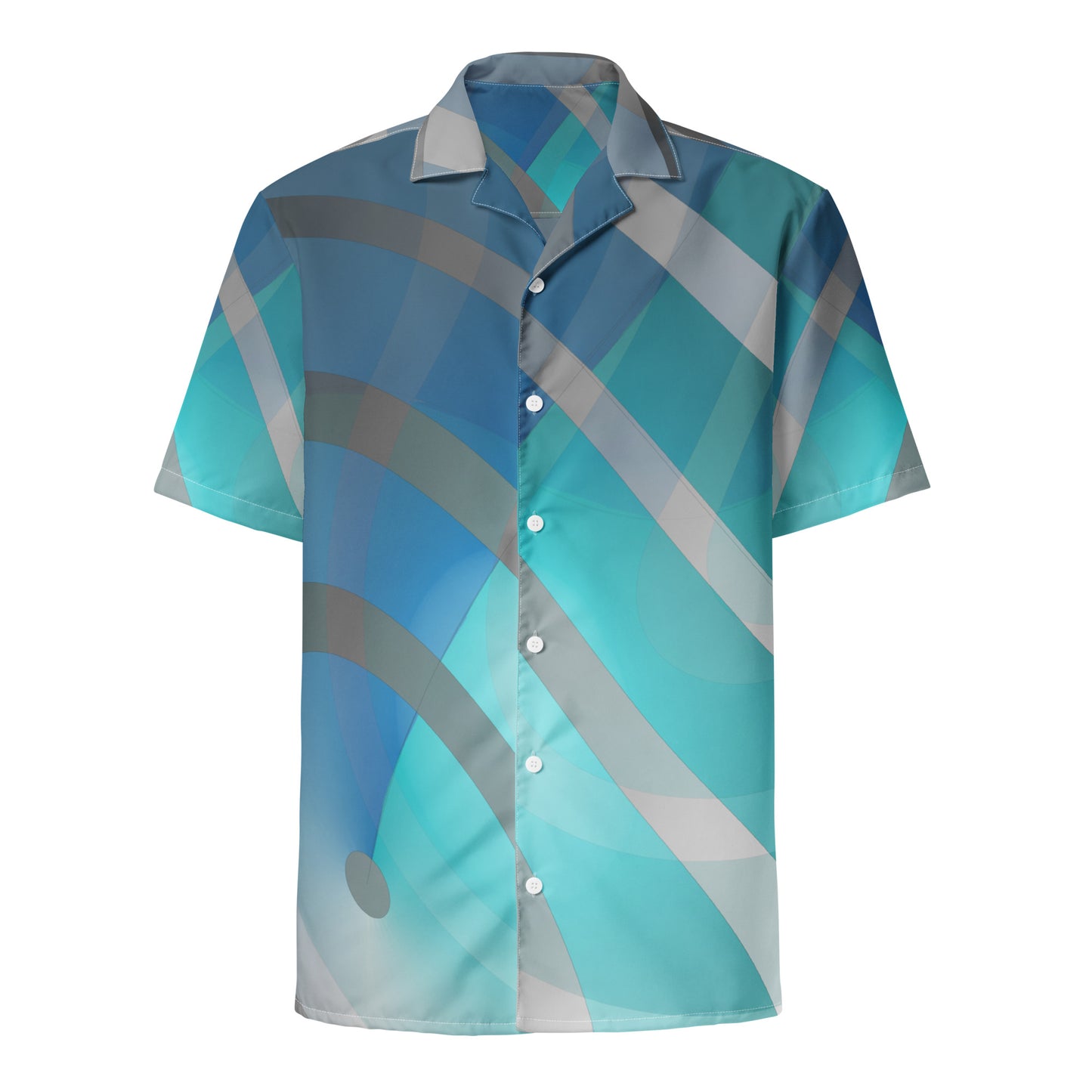 Unisex button shirt Kukloso Circularity Graphic No 34 - Free Shipping