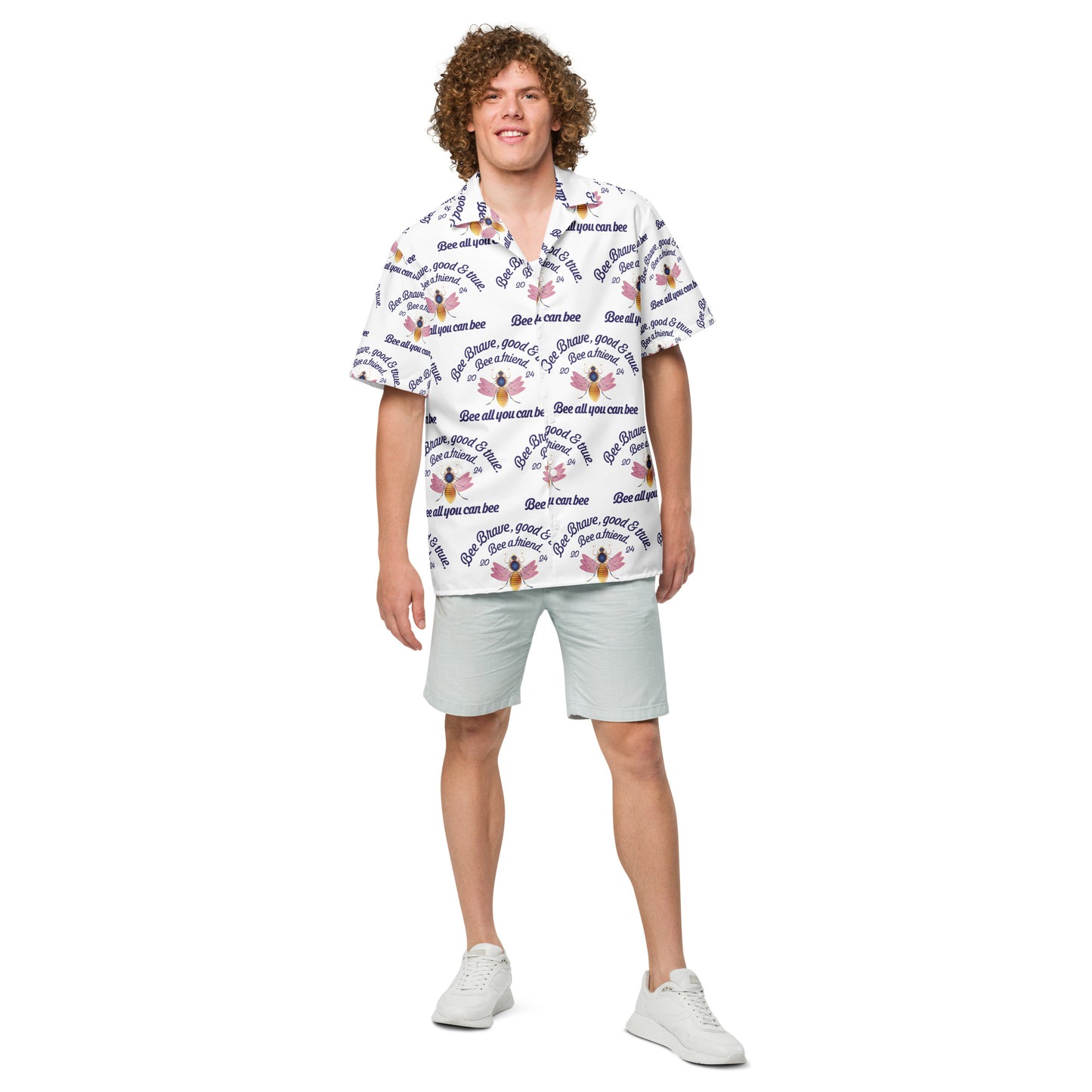 Unisex button shirt Kukloso Be Brave, Good & True No 2 - Free Shipping
