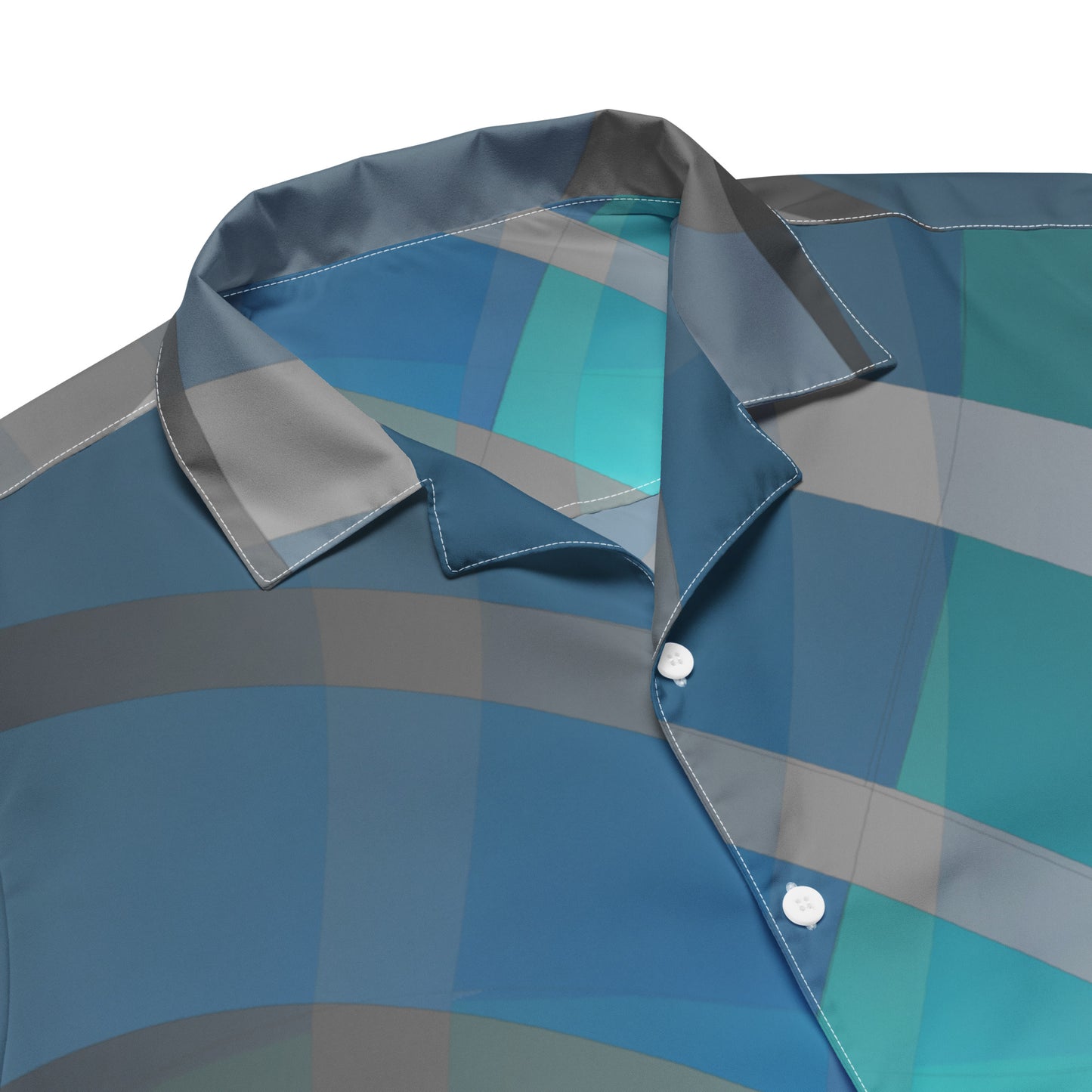 Unisex button shirt Kukloso Circularity Graphic No 34 - Free Shipping
