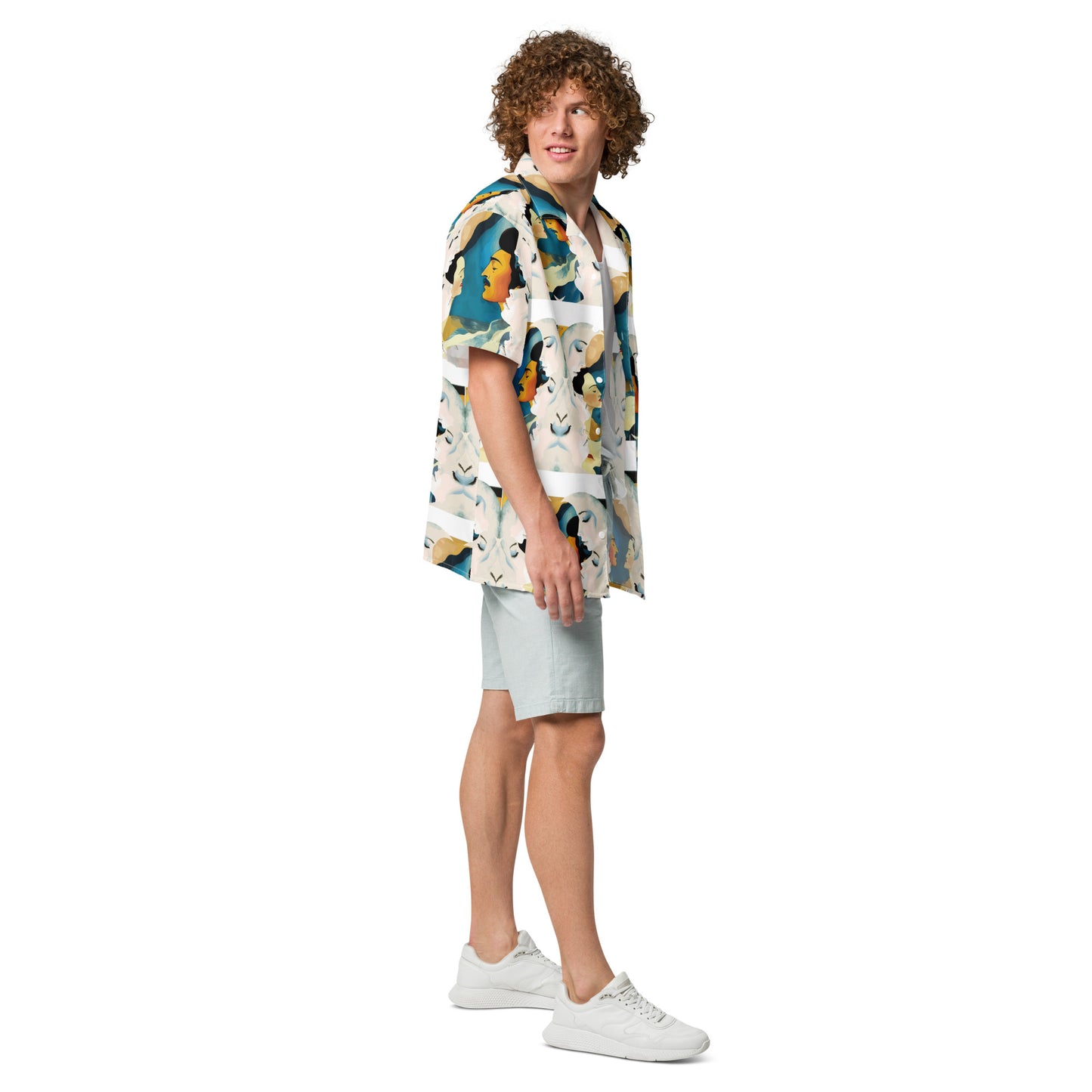 Unisex button shirt Kukloso Eastern Nights No 2 - Free Shipping - Free Shipping