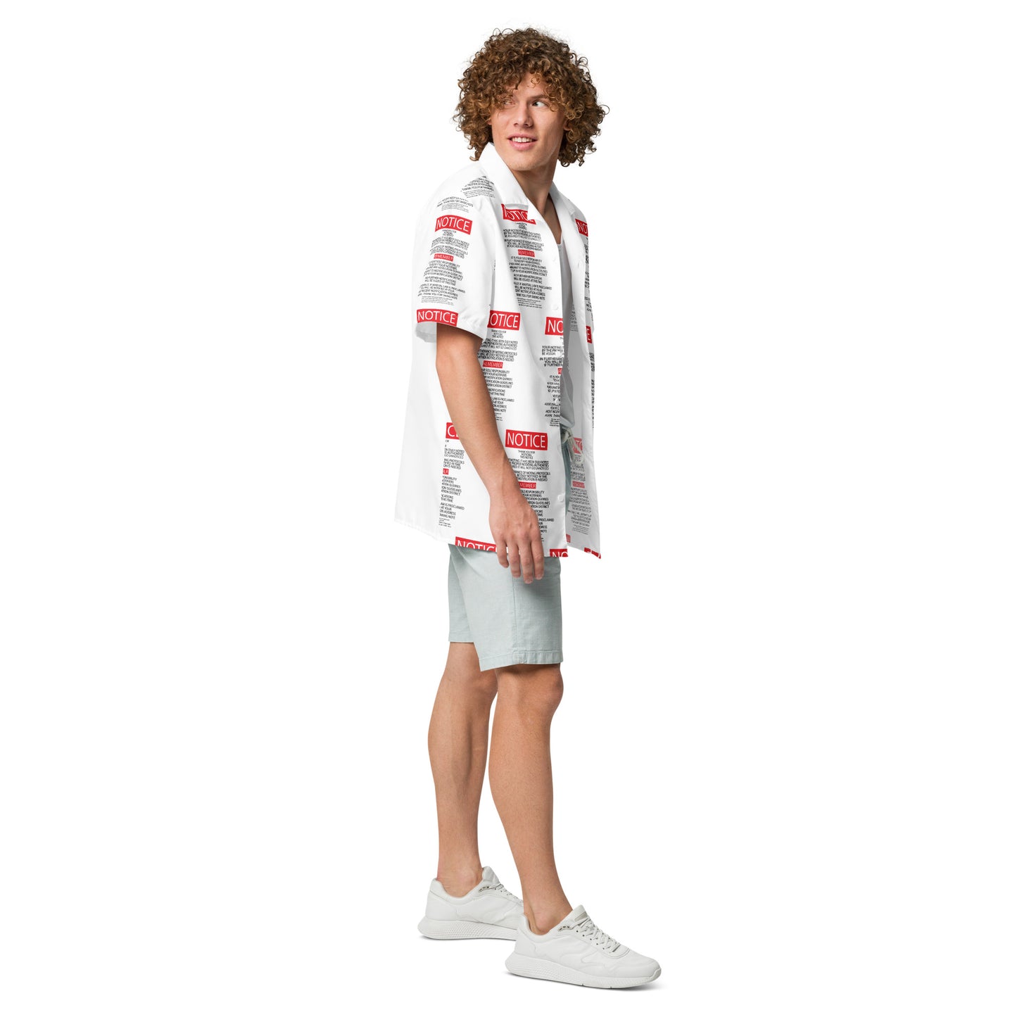 Unisex button shirt Kukloso "Take Note" - Free Shipping