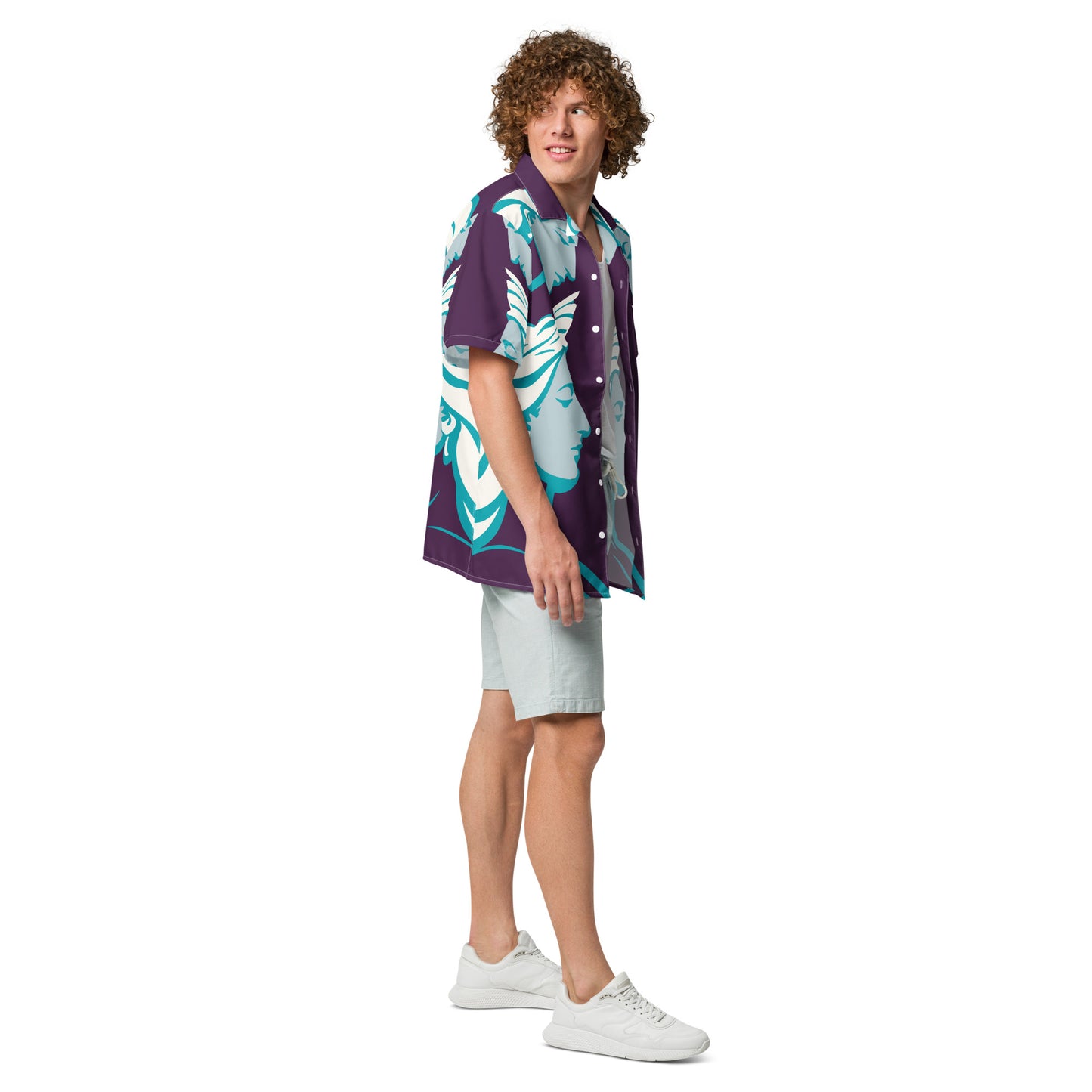Unisex button shirt Kukloso The Sirens No 10 - Free Shipping