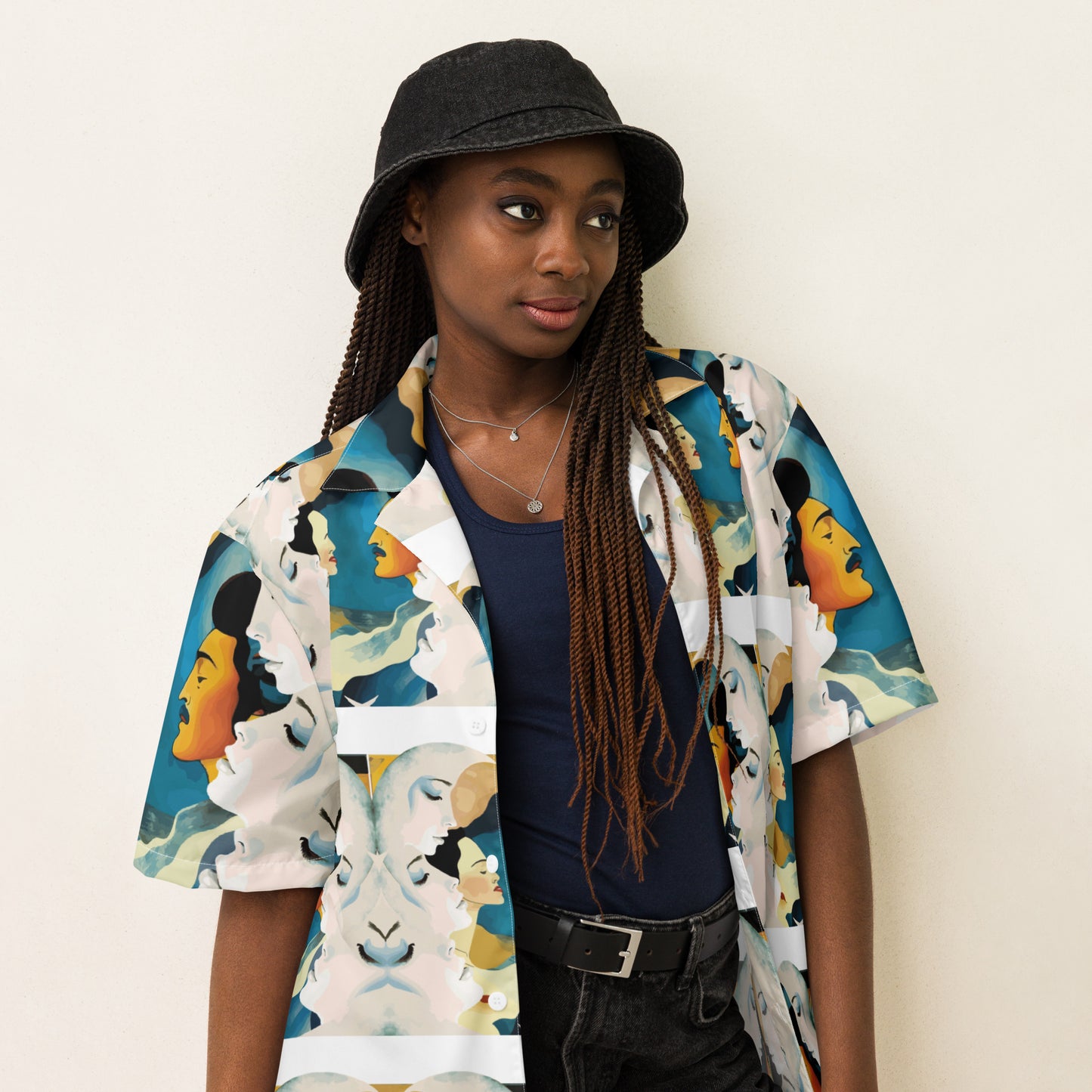 Unisex button shirt Kukloso Eastern Nights No 2 - Free Shipping - Free Shipping