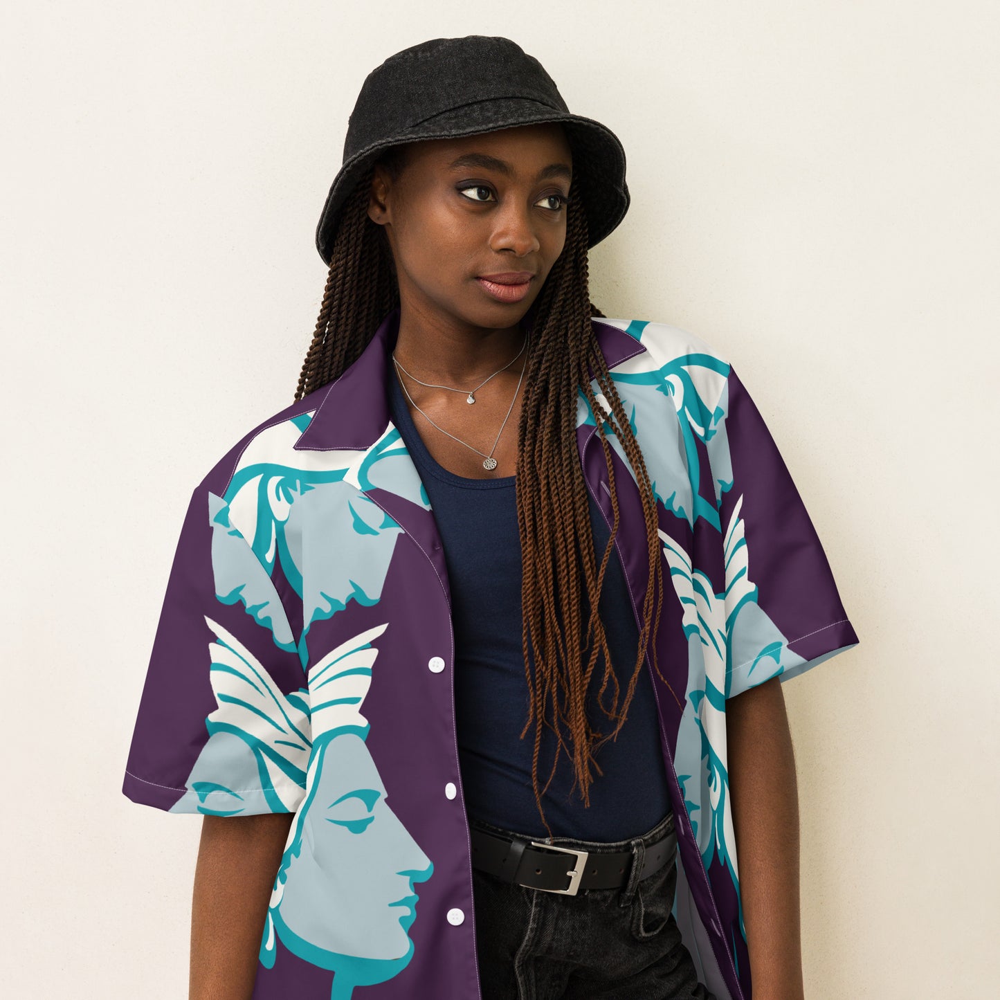 Unisex button shirt Kukloso The Sirens No 10 - Free Shipping