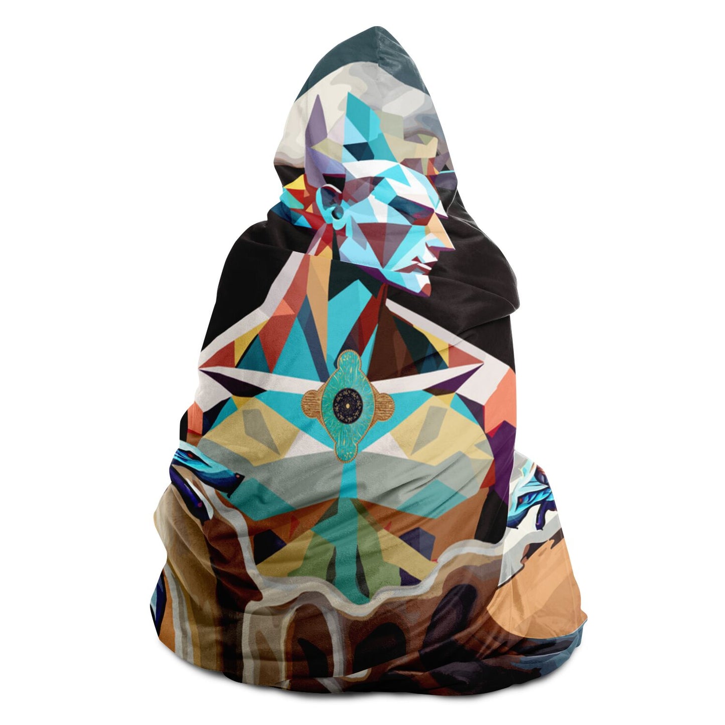 Hooded Blanket - AOP Kukloso Gryphons on Guard Free Shipping