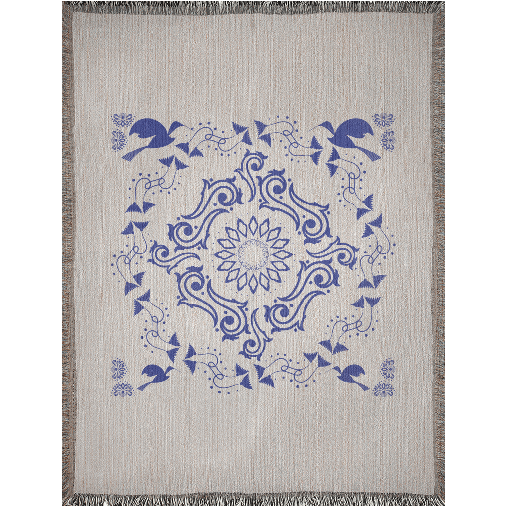 Woven Blankets Kukloso Mandala Kuklos No 4369 - Free Shipping