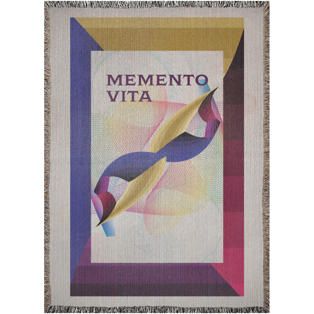 Woven Blankets Kukloso Kuklos No 4430 'Memento Vita' - Free Shipping
