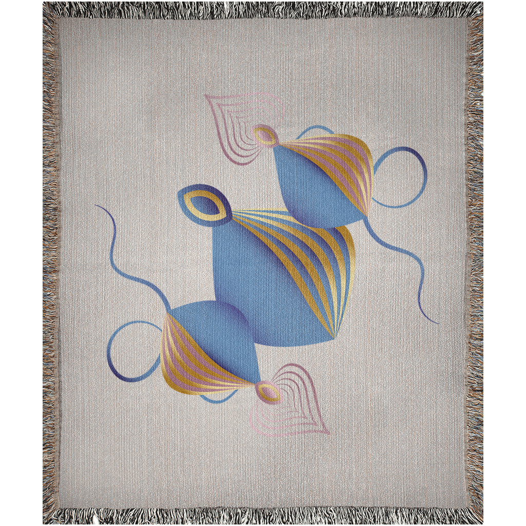 Woven Blankets Kukloso Mandala Kuklos No 4378- Free Shipping
