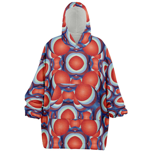 Snug Hoodie Economy - AOP Kukloso Ice Cream Swirls No 53 - Free Shipping