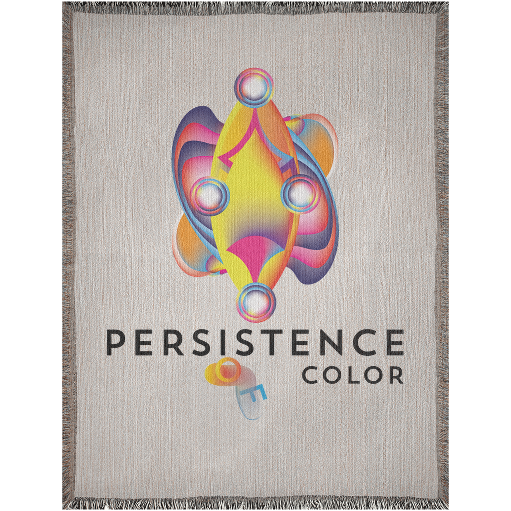 Woven Blankets Kukloso Circumplexical No 4094 'Persistence of Color' - Free Shipping
