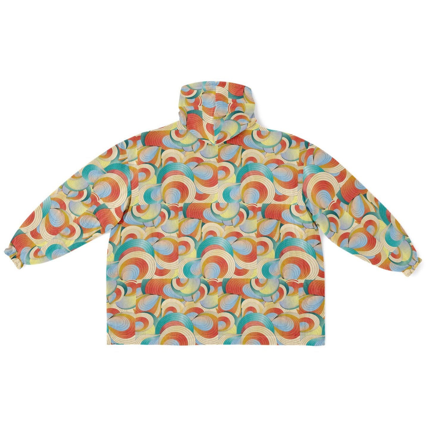 Snug Hoodie Economy - AOP Kukloso Ice Cream Swirls No 60 - Free Shipping