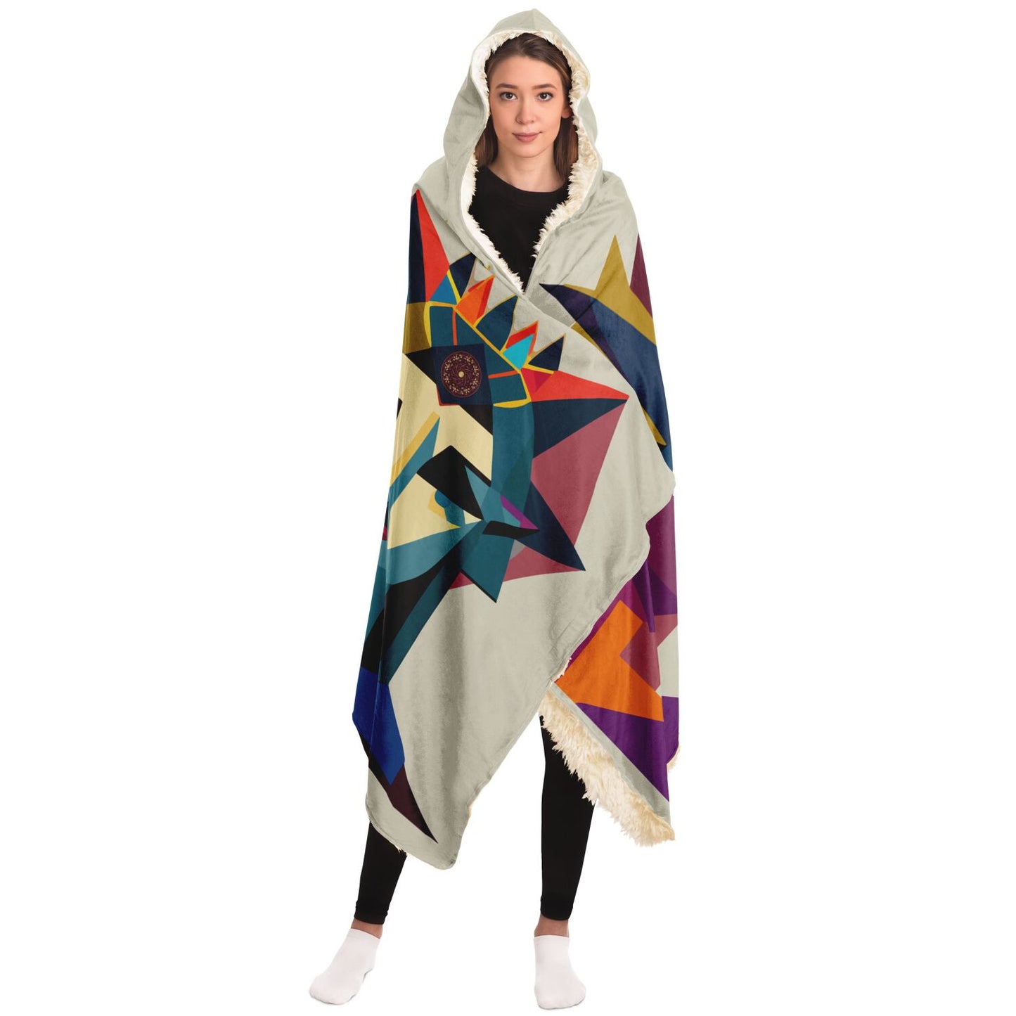 Hooded Blanket - AOP Kukloso The Couple No 3 - Free Shipping