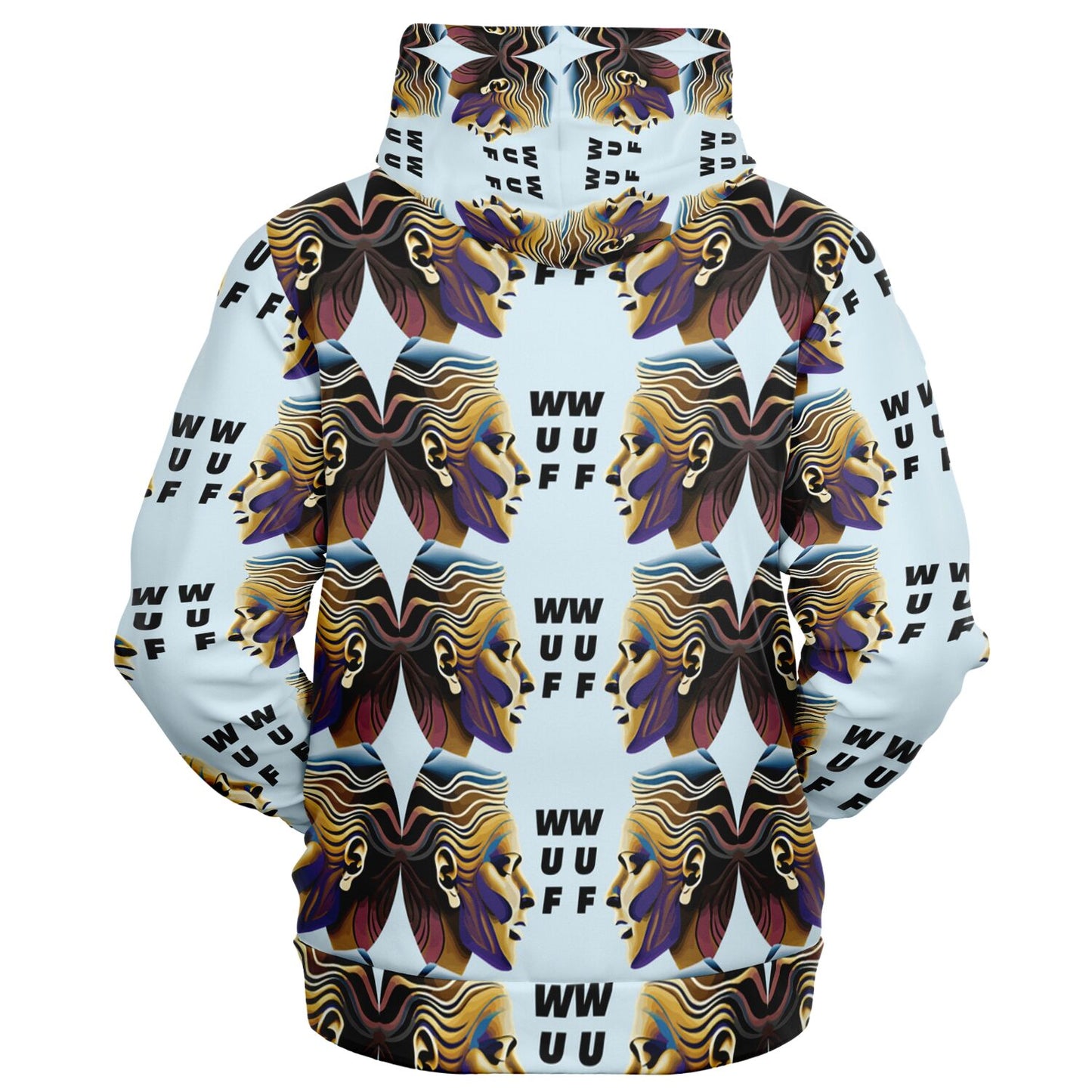 Fashion Zip-Up Hoodie - AOP Kukloso Ancients series No 3 - Free Shipping