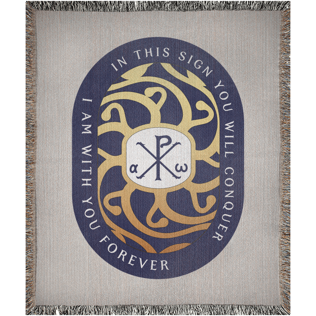Woven Blankets Kukloso 'PX Christogram No 2' - Free Shipping