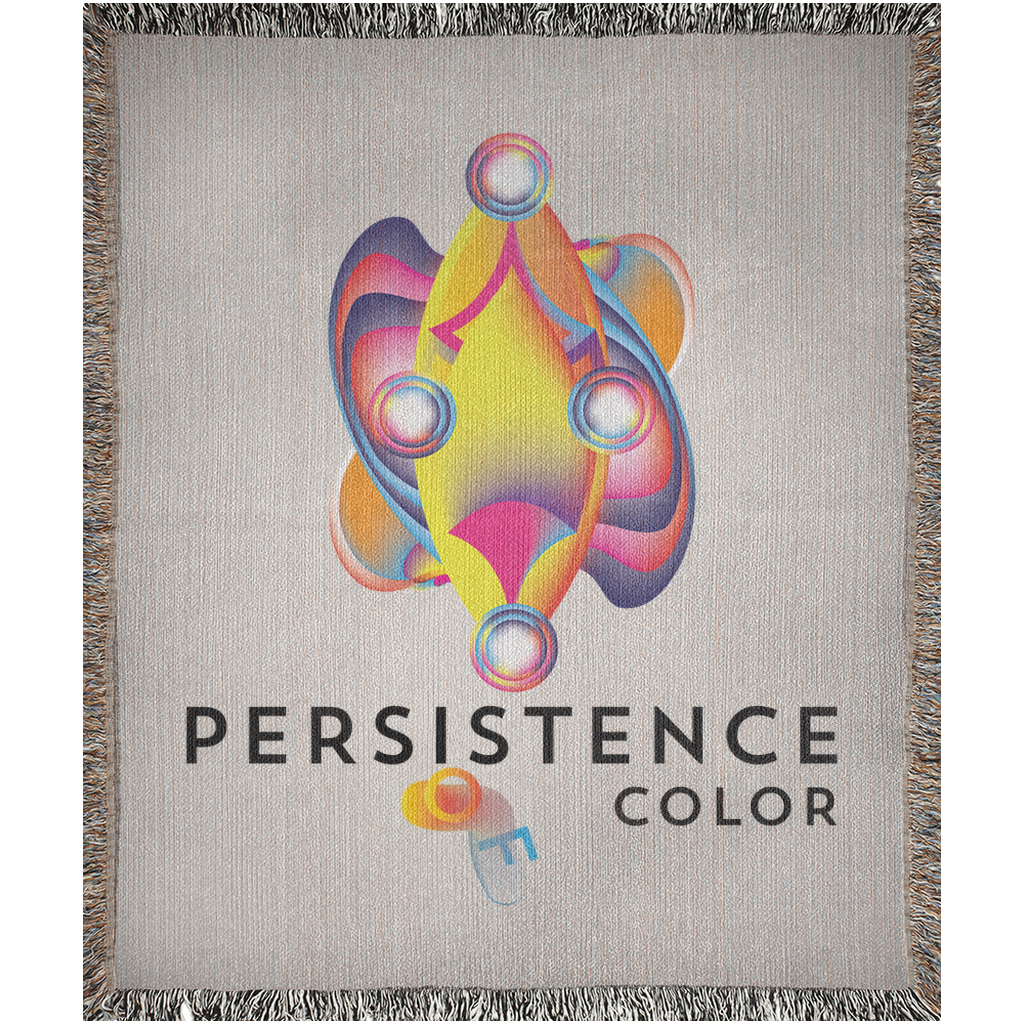 Woven Blankets Kukloso Circumplexical No 4094 'Persistence of Color' - Free Shipping
