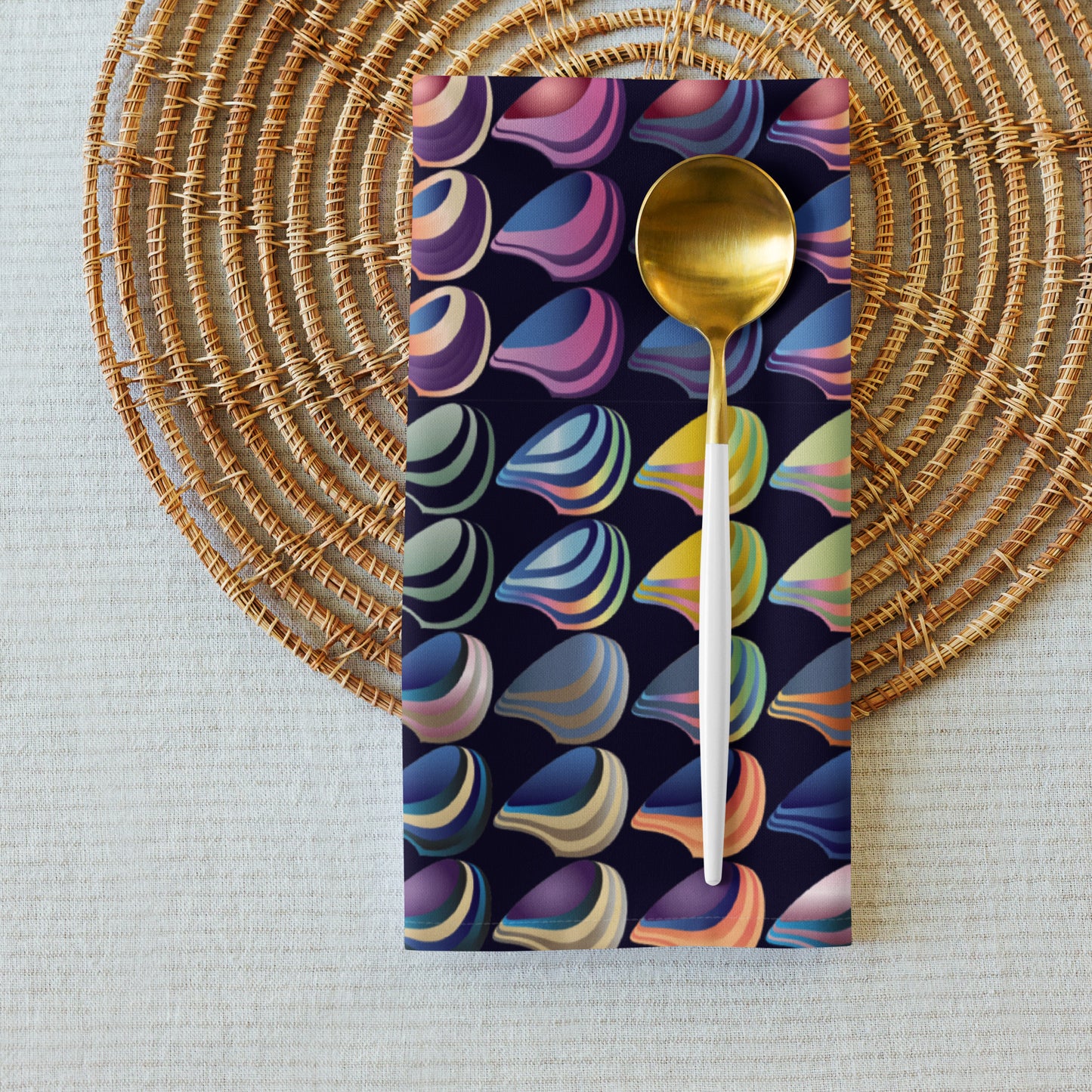 Cloth napkin set Kukloso Abstractical Pattern No 64 - Free Shipping
