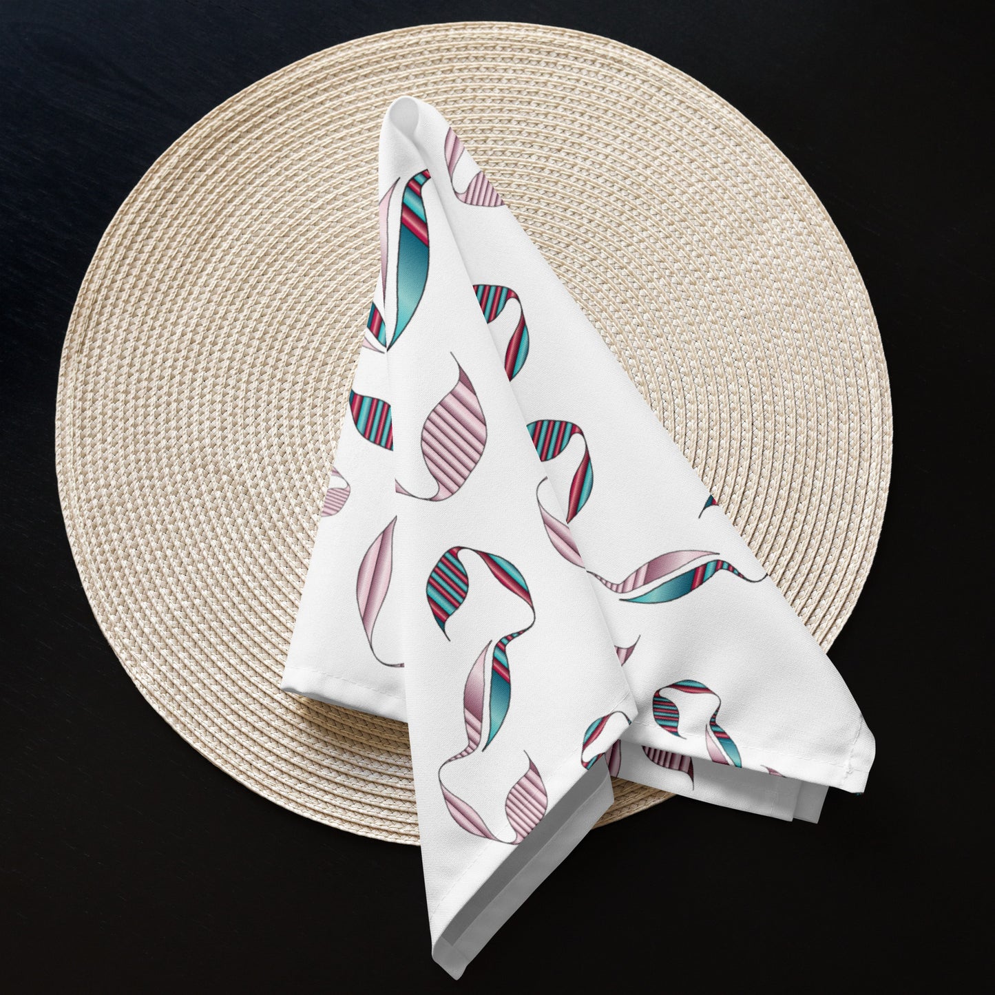 Cloth napkin set Kukloso Abstractical Pattern No 240 - Free Shipping