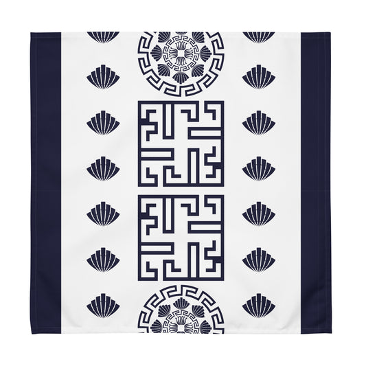 Cloth napkin set Kukloso Greek Border no 78 - Free Shipping