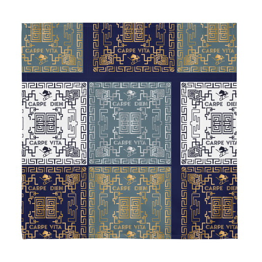 Cloth napkin set Kukloso Greek BorderNo 50 - Free Shipping
