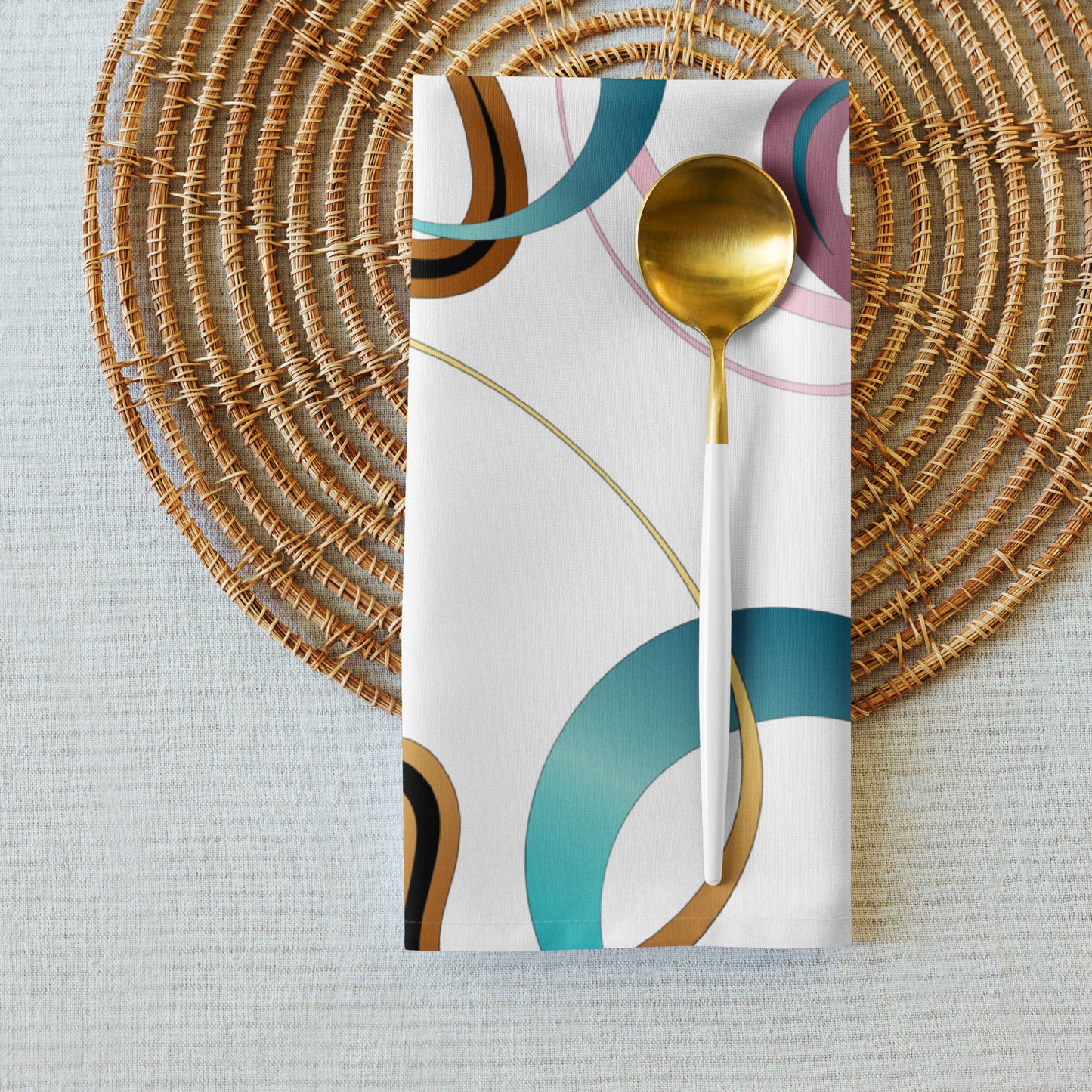 Cloth napkin set Kukloso Abstractical No 58 - Free Shipping