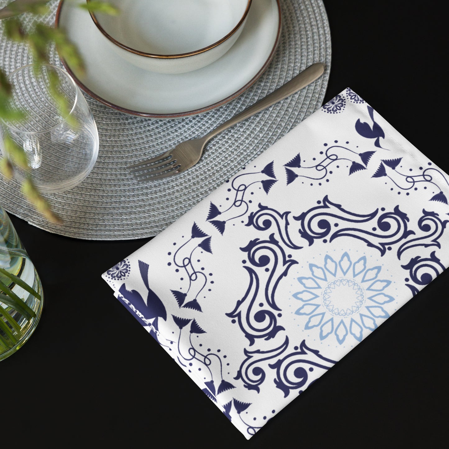 Cloth napkin set Kukloso Abstractical No 46 - Free Shipping