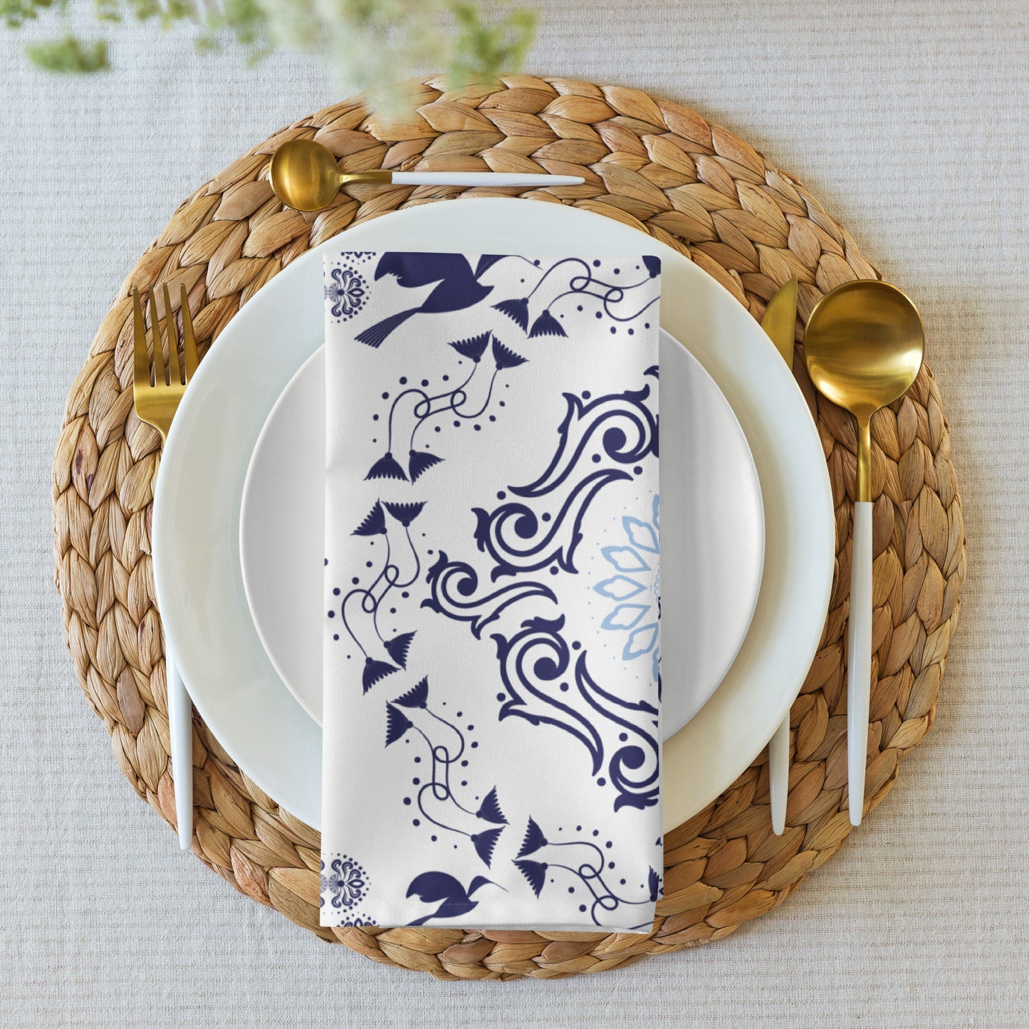 Cloth napkin set Kukloso Abstractical No 46 - Free Shipping