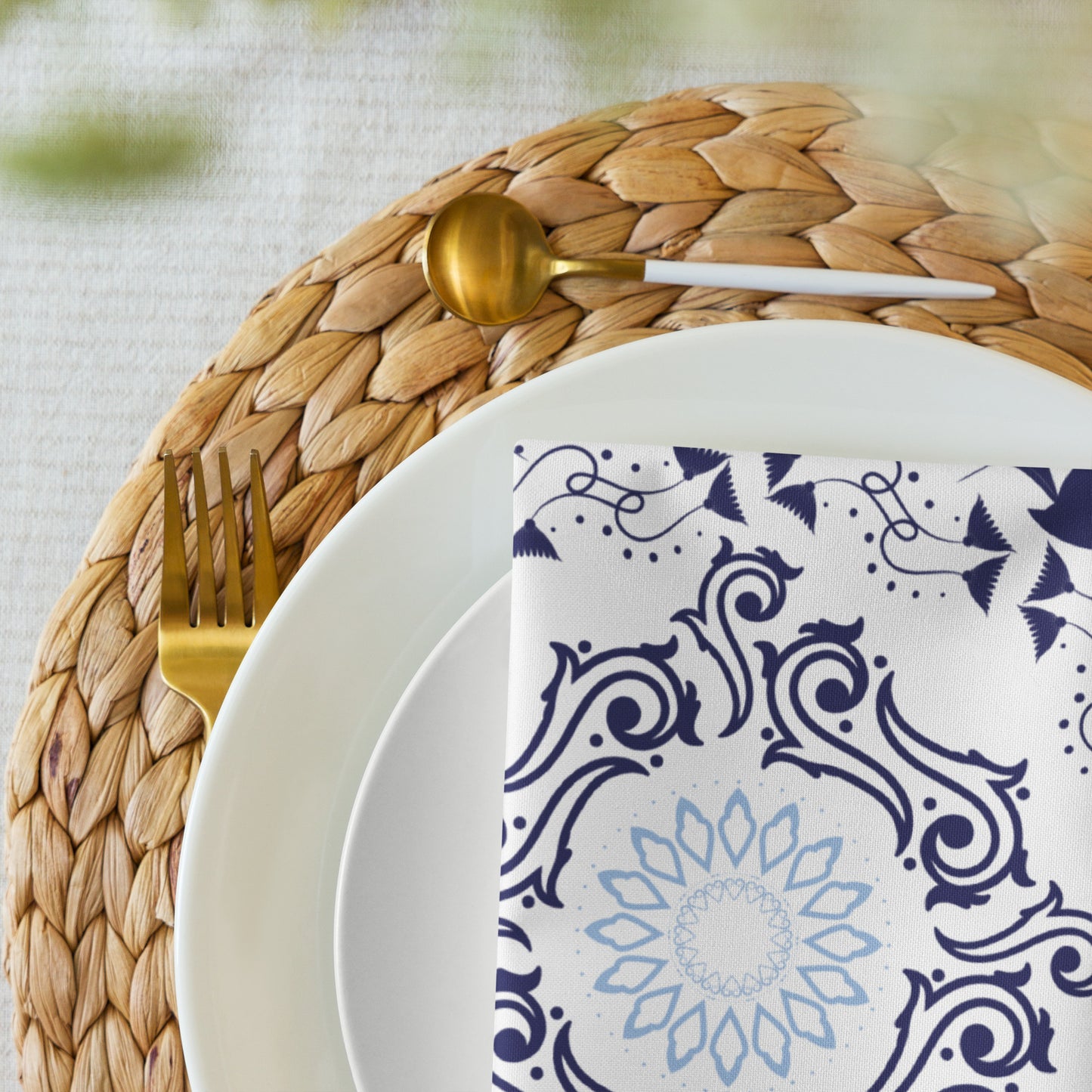 Cloth napkin set Kukloso Abstractical No 46 - Free Shipping