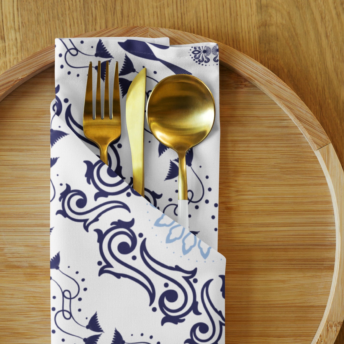 Cloth napkin set Kukloso Abstractical No 46 - Free Shipping
