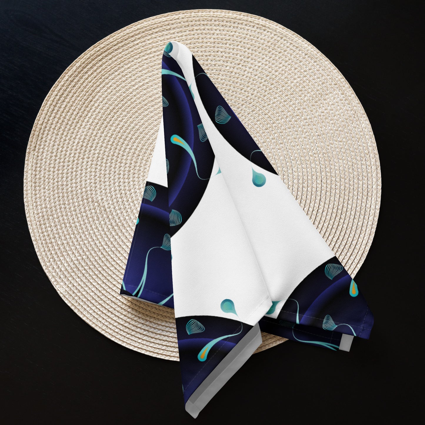 Cloth napkin set Kukloso Abstractical No 30 - Free Shipping