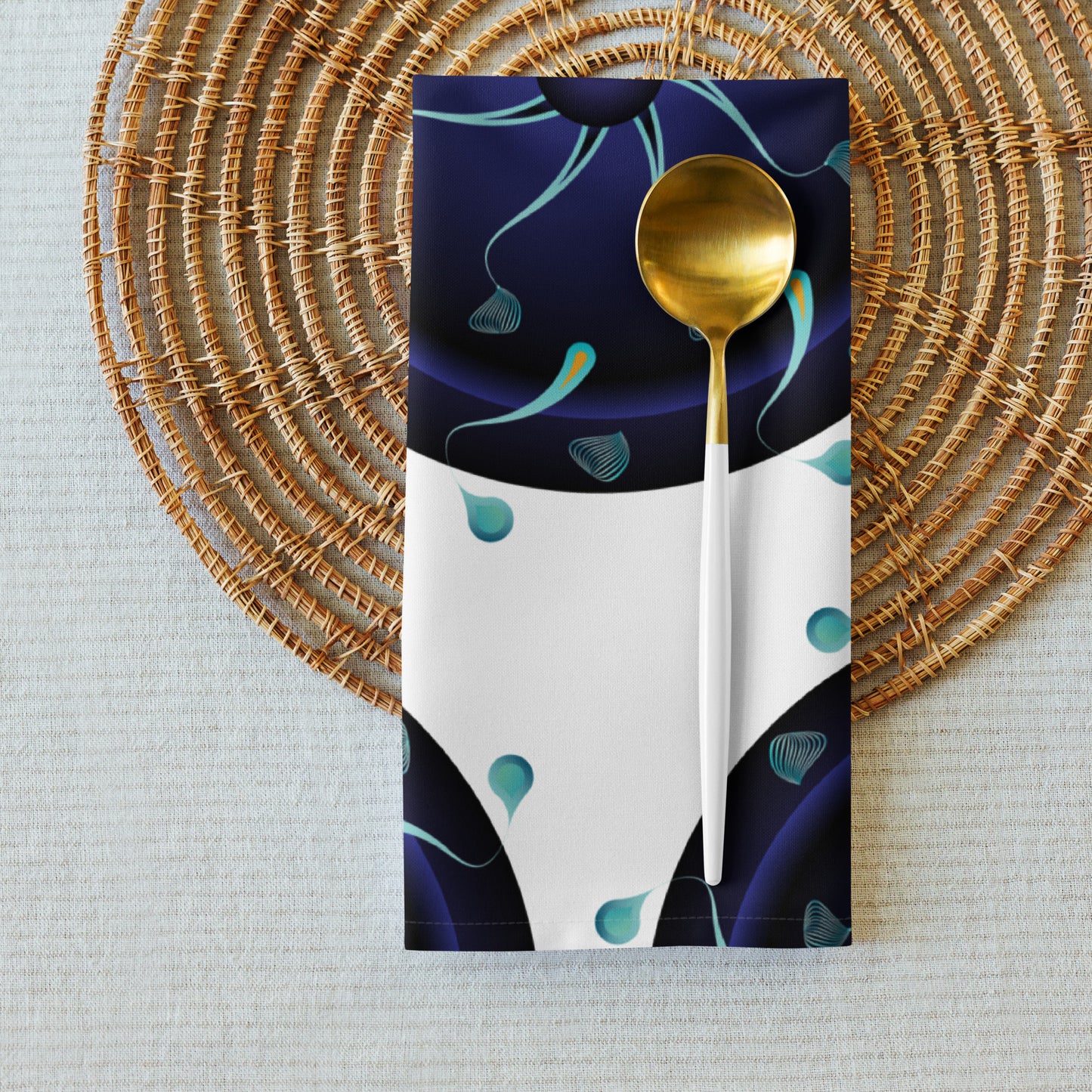 Cloth napkin set Kukloso Abstractical No 30 - Free Shipping