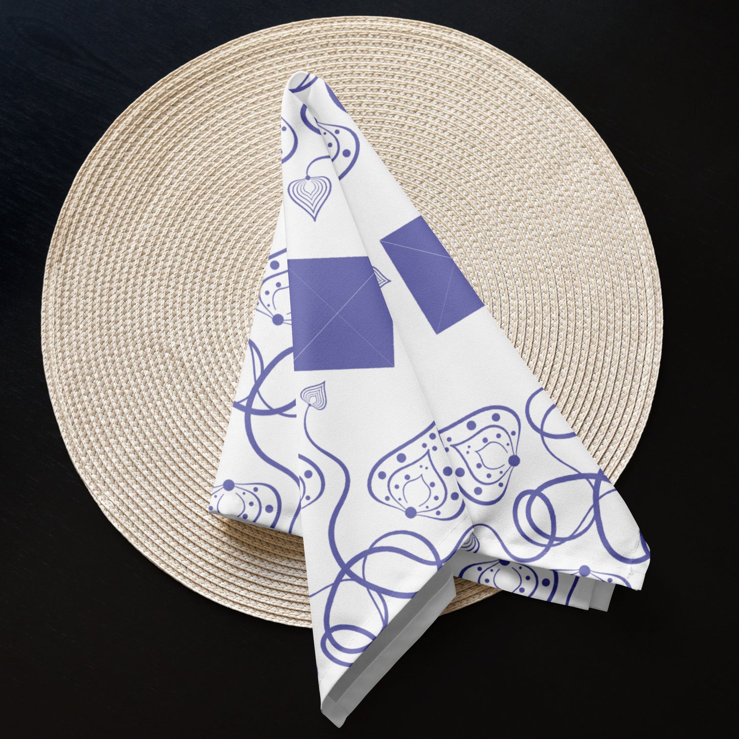 Cloth napkin set Kukloso Abstractical No 25 - Free Shipping