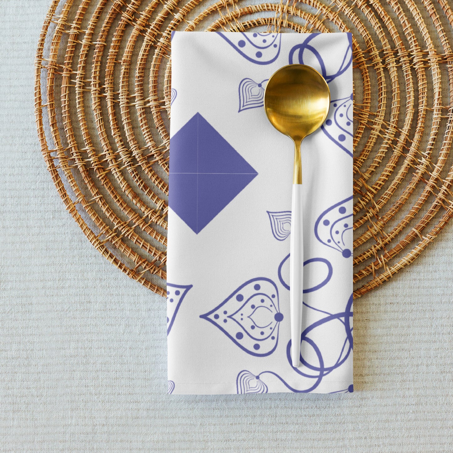Cloth napkin set Kukloso Abstractical No 25 - Free Shipping