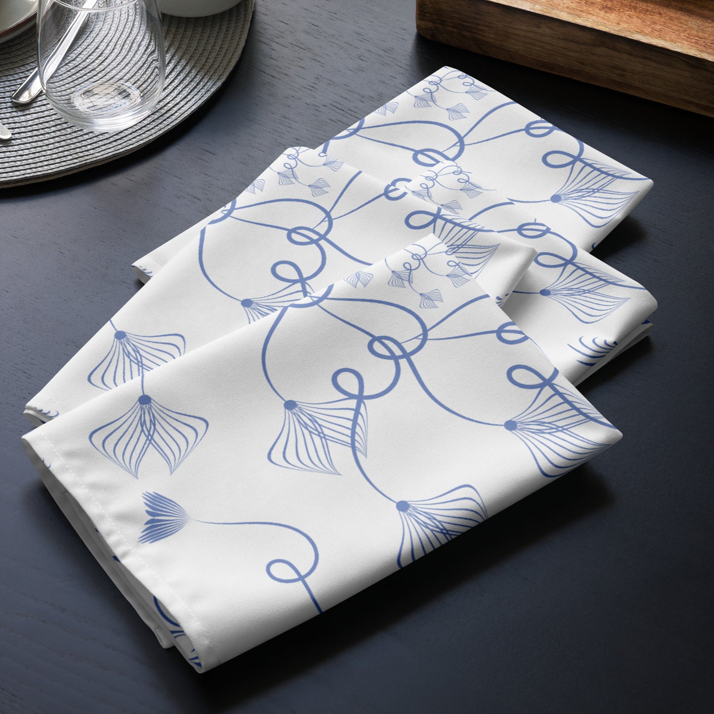 Cloth napkin set Kukloso Abstractical No 19 - Free Shipping