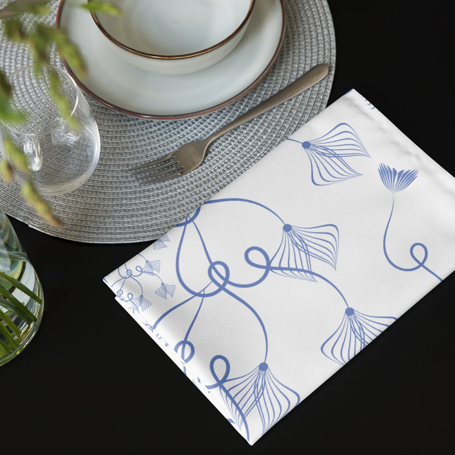 Cloth napkin set Kukloso Abstractical No 19 - Free Shipping